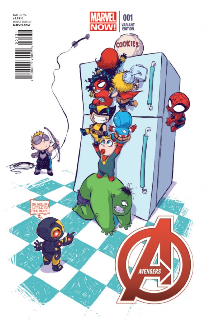 prv14395 pg3 674x1024 Marvel Comics   Avengers #1 (Preview & Video)