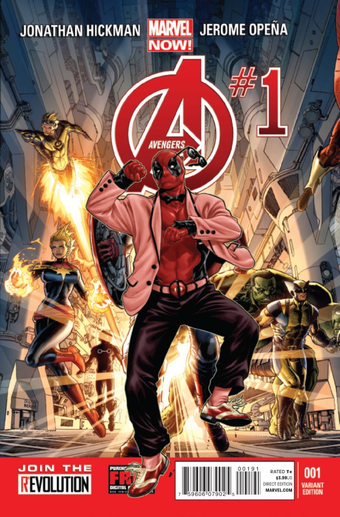 prv14395 pg8 674x1024 Marvel Comics   Avengers #1 (Preview & Video)