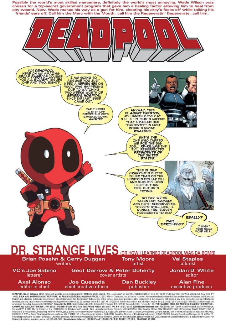 prv14404 pg2 722x1024 Marvel Comics   Deadpool #3 (Preview)