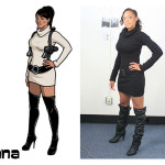lana 2 150x150 The Real Models for the Characters of Archer