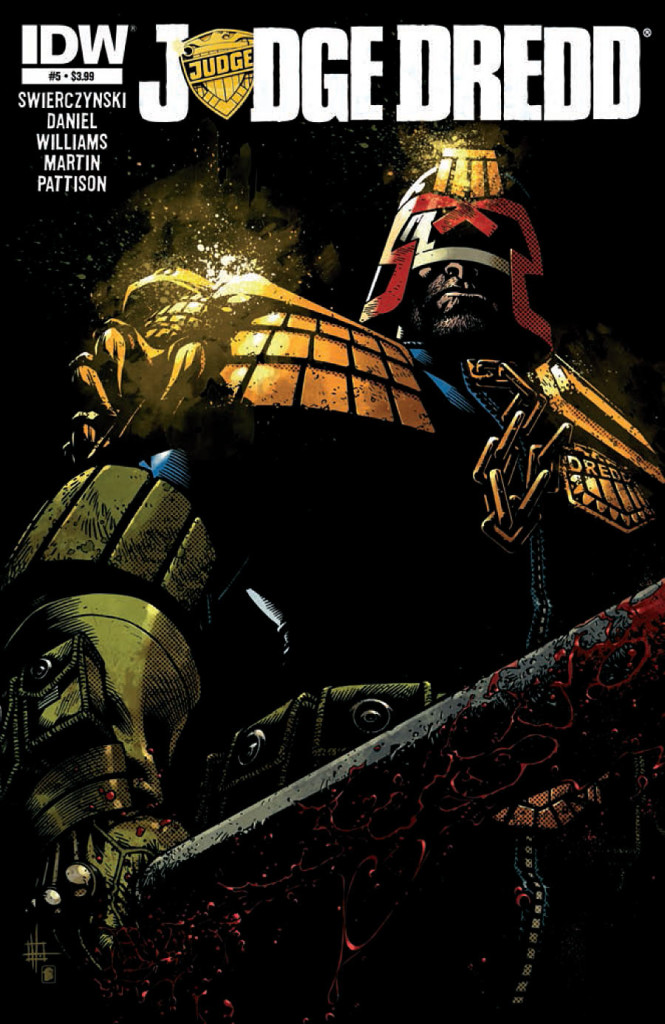 IDW Judge Dredd #5 (Preview) prv15834 cov 665x1024 IDW Judge Dredd #5 (Preview)