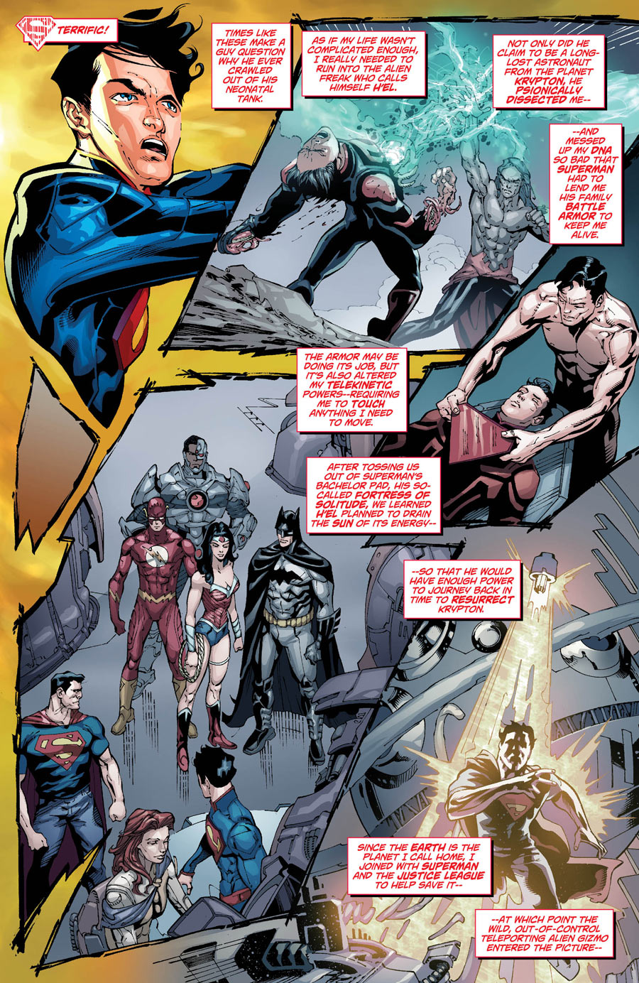 DC Comics - Superboy Annual #1 (Preview) - fizmarble